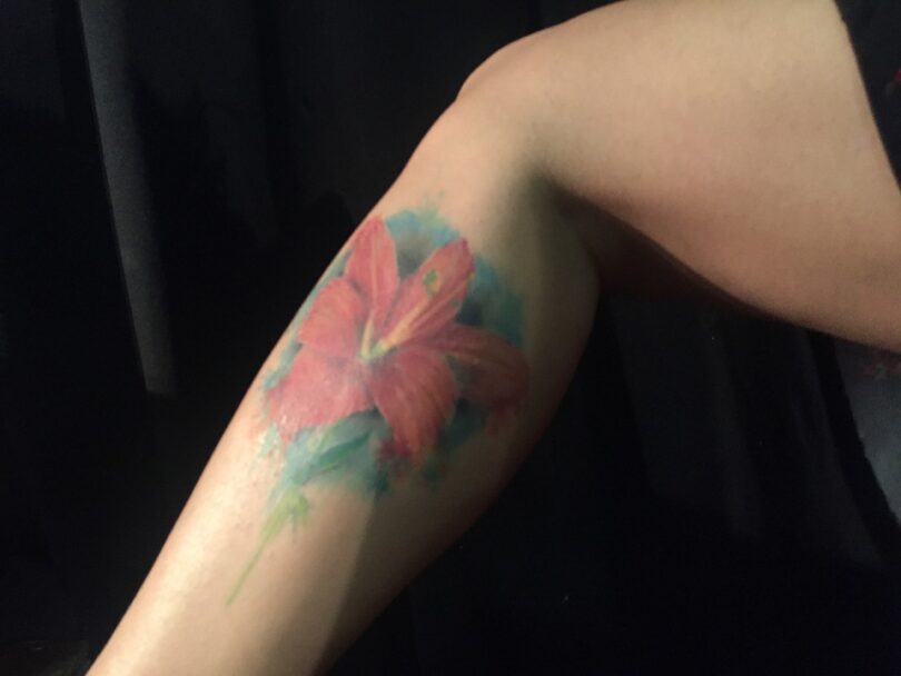 tattoo fiori